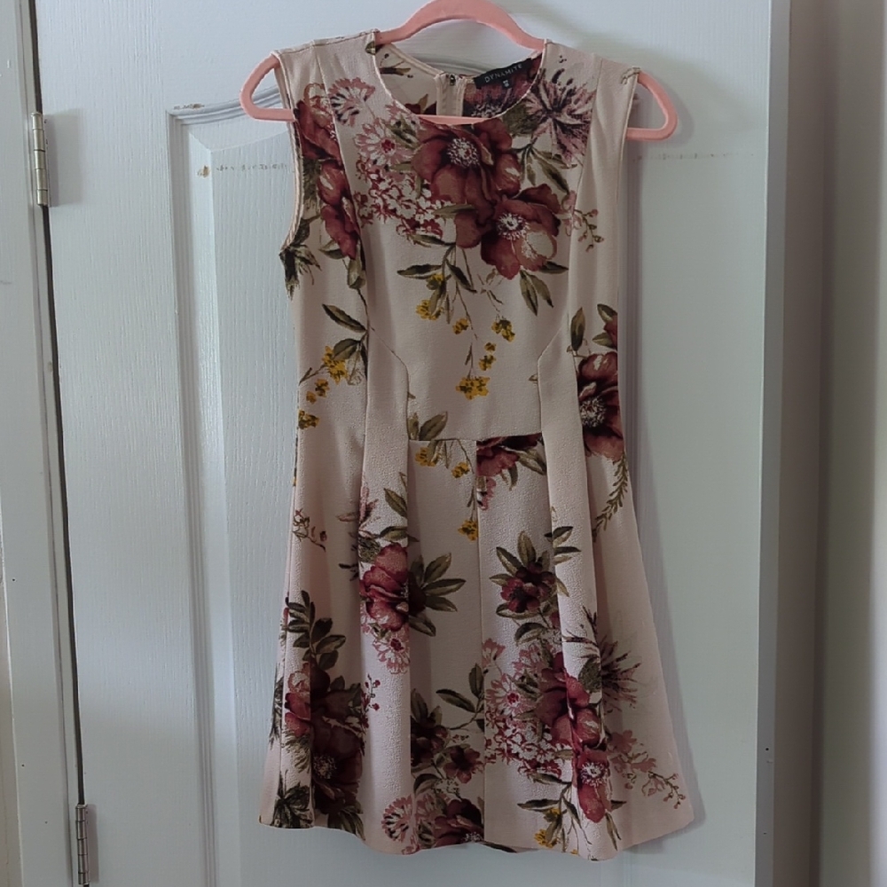 Dynamite Pink Sleeveless Ruffled Mini Dress